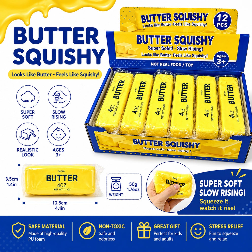 Sweet Smelling Large Buttery Butter Squishy