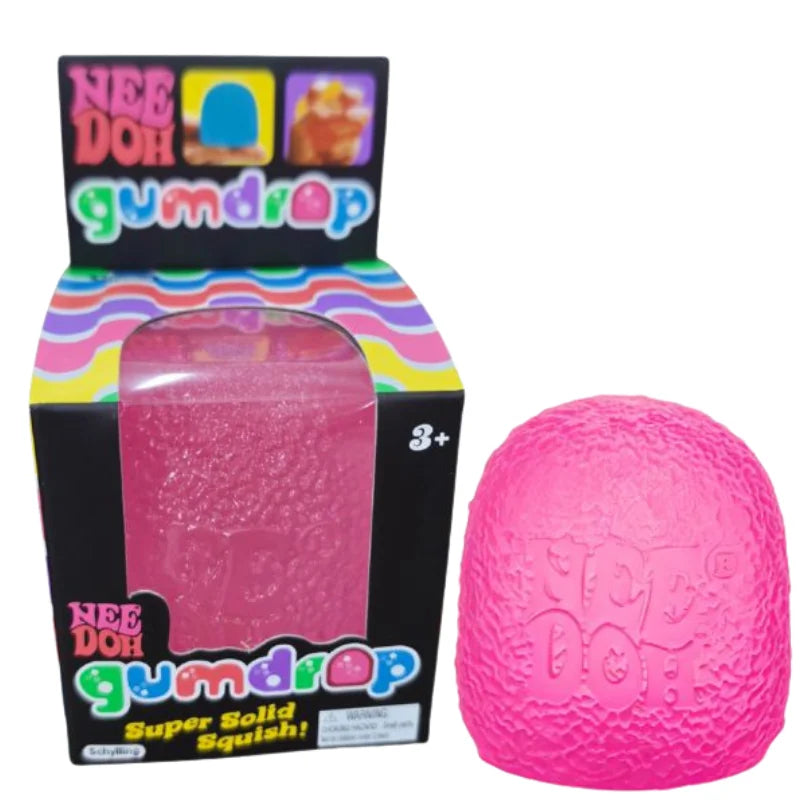 NeeDoh Candy Gumdrop Soft Sensory Fidget Toy Stress Relief Squeeze Ball