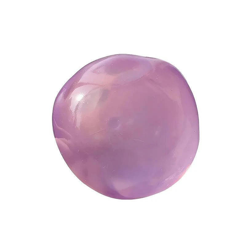 Slow Rising Clear Colourful Coconut Oil stress Ball Squishy
