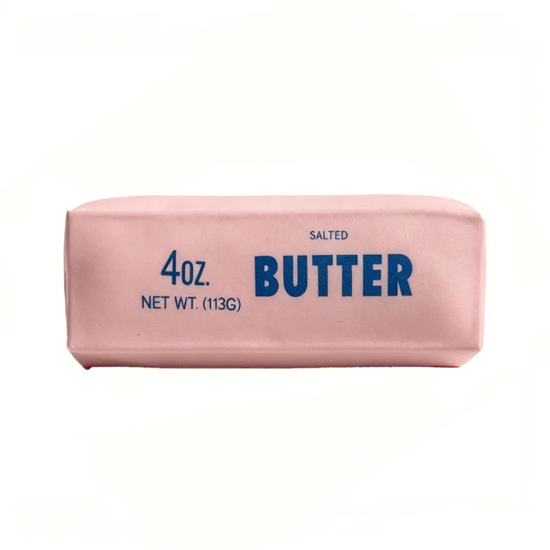 Simulated Butter Squishy Squeeze Toy Funny Soft Stress Relief Slow Rising Sensory Fidget Relief Game Squeeze Prank Toy Gift Cute