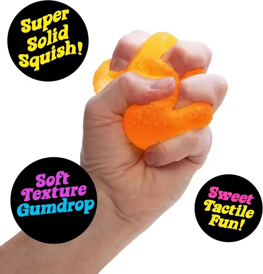 NeeDoh Candy Gumdrop Soft Sensory Fidget Toy Stress Relief Squeeze Ball