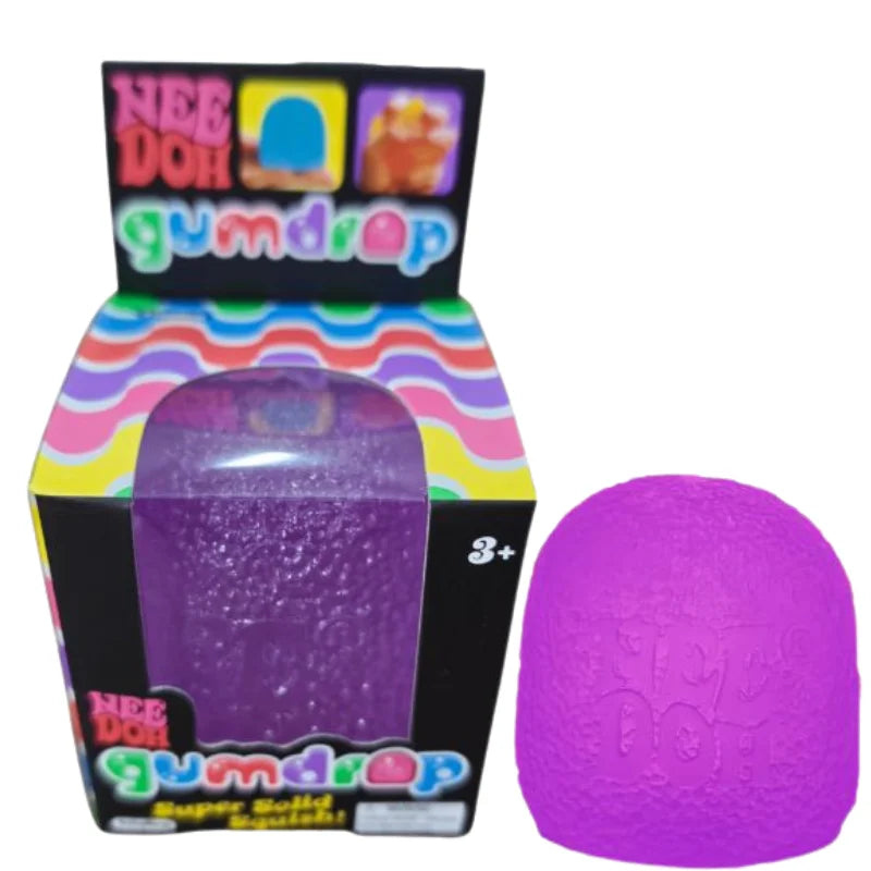 NeeDoh Candy Gumdrop Soft Sensory Fidget Toy Stress Relief Squeeze Ball