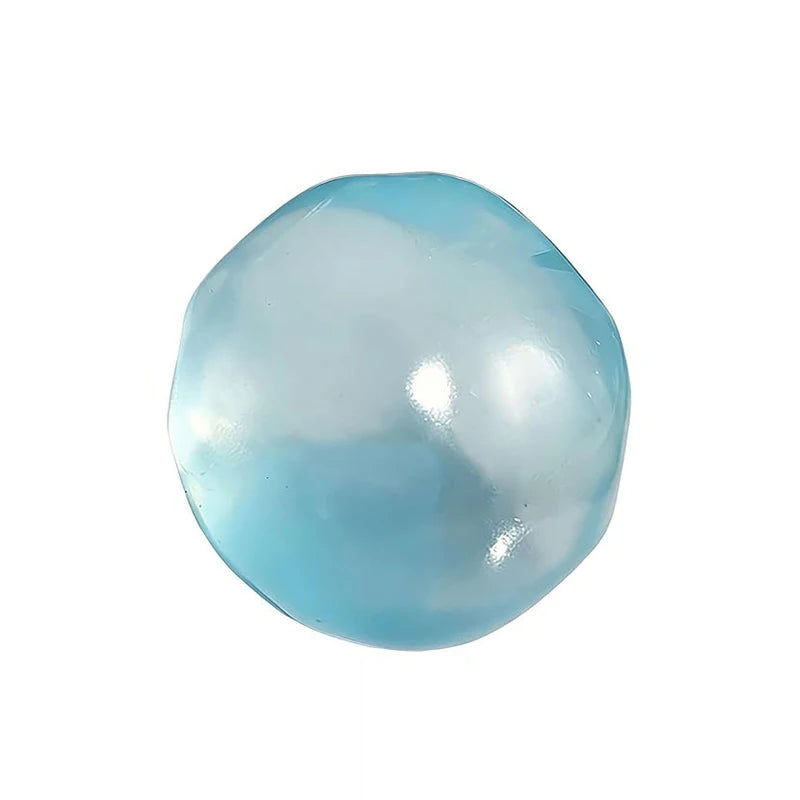 Slow Rising Clear Colourful Coconut Oil stress Ball Squishy