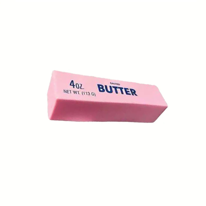 Simulated Butter Squishy Squeeze Toy Funny Soft Stress Relief Slow Rising Sensory Fidget Relief Game Squeeze Prank Toy Gift Cute